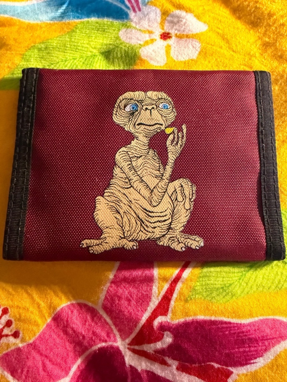 E.T. Nylon Trifold Wallet
